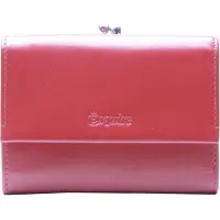 Esquire Geldbörse New Silk Wallet Red dunkelrot