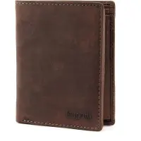 Bugatti Leder Geldbörse Hunter Coin Wallet Combi Style 13CC Brown braun
