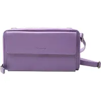 Esquire Leder Geldbörse Handytasche Peru Phone Wallet Bag Lilac flieder