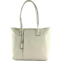 PICARD Leder Schultertasche Pure Shopper White Lily weiß