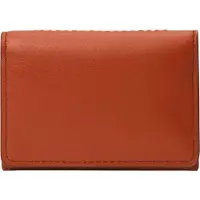 Fossil Kartenetui Geldbörse Westover Snap Bifold Orange terracotta