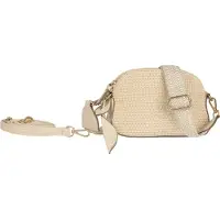Gabor Handtasche "Ophelio" Damen Umhängetasche, Schultertasche in Bastoptik