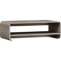 Masseno Couchtisch LEGAME 120 cm Kaffetisch für Wohnzimmer Sofatisch Wohnzimmertisch Sonoma Eiche