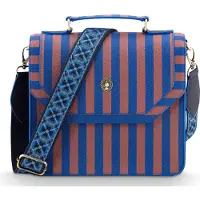 Pip studio Schultertasche Cross Body Frances Stripe Blue (M)