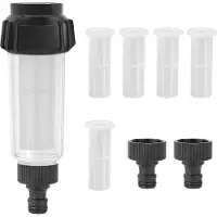Markenlos Wasserfilter Gartenschlauch - Wasserfilter - geeignet für Gartenbewässerung - 5 Stück - schwarz - Kunststoff