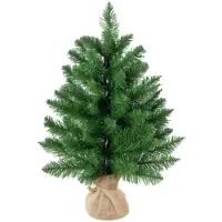 Xkiss Mini Weihnachtsbaum mit künstlichem Schnee, 60 cm hoch,Weihnachtsbäume