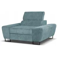 Family meble Sessel Savio Relaxsessel Fernsehsessel Bequemer Sessel aus Cord Loungesessel Ruhesessel Für Wohnzimmer Schlafzimmer Büro (Anafi 8)