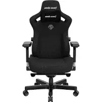 Anda Seat AD12YDC-XL-01-B-CF, Gepolsterter Sitz, Gepolsterte Rückenlehne, Schwarz, Schwarz, Stoff, Stoff