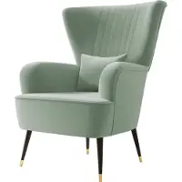 Mirjan 24 Sessel Manidi, Relaxsessel, Elegant Armsessel, Fernsehsessel, Sitzmöbel (Farbe: Magic Velvet 2227)