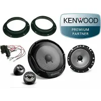 DSX Kenwood Lautsprecher System Einbau Set Tür passend für Skoda Octavia II 1Z 2004 bis 2013