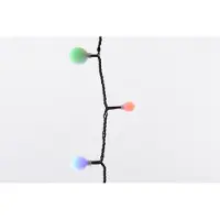 Kaemingk LED Lichterkette 3 m Außen Innen 40 LED bunt kugelförmig