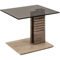 58 aufm Kessel Beistelltisch Celinka 55x47x47 höhenverstellbar Wildeiche/Parsol 16244