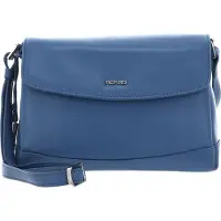PICARD Leder Schultertasche Umhängetasche Really Shoulder Bag Wintersky blau