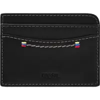 Fossil Kartenhalter Tremont Card Case Black schwarz