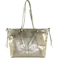 PICARD Leder Schultertasche Favourite Shopper Champagner goldfarben