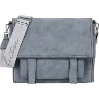 Fritzi aus Preußen Schultertasche Fritzi Jive Satchel Blue Grey blaugrau