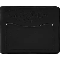 Fossil Geldbörse Anderson Large Coin Pocket Bifold Black schwarz