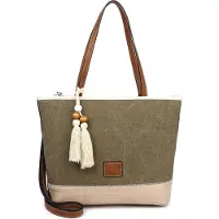 Suri Frey Umhängetasche Handtasche Polly Shopper Khaki