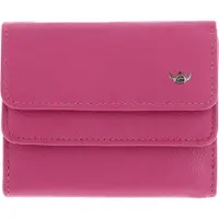 Golden Head Geldbörse Madrid RFID Protect Billfold Coin Wallet With Front Flap Snap Closure Fuchsia pink