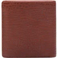 Esquire Leder Geldbörse Bison Wallet Cognac braun