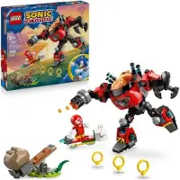 LEGO Sonic the Hedgehog Knuckles gegen Egg Crushers Dr. Eggman, Bauset, 350 Teile, ab 8 Jahren