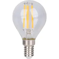 Näve Leuchten LED Leuchtmittel DAFFY mit E14 dimmbar LED Leuchtmittel DAFFY mit E14 dimmbar 6er-Set LED Leuchtmittel "DAFFY" - E14, 6 Watt, 720 Lumen, Metall und Glas, klar-transparent – dimmbar