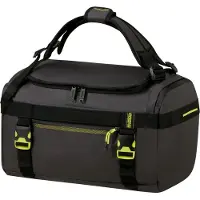 American Tourister Reisetasche Rucksack Urban Track Duffle / Backpack Coated 41L Black / Lime schwarz