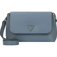 GUESS Meridian Überschlagtasche blaugrün 17,5 x 28 x 8