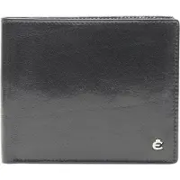 Esquire Geldbörse Leder schwarz Gelbeutel Portemonnaie Herren quer Wallet Toscana 2282-48-00