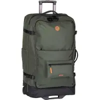 Cabaia Rucksack Soft Suitcase 2 Wheels Essentials Trolley 110L Coromandel dunkelgrün 80cm
