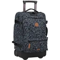 Cabaia Rucksack mit Laptopfach Soft Suitcase 2 Wheels Essentials Trolley 48L Amiens schwarz 51cm