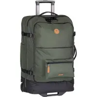 Cabaia Rucksack Soft Suitcase 2 Wheels Essentials Trolley 75L Coromandel dunkelgrün 70cm
