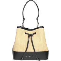 Bugatti Schultertasche Umhängetasche Isa Bucket Bag Beige