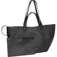 Abro Shopper - Shopper Cosmo Large/ Black/Gold - Gr. unisize - in Schwarz - für Damen