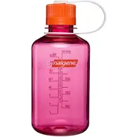 Nalgene Wasserflasche Narrow-Mouth Raspberry / Flame 500 ml