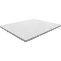 IBIM Srl Topper 85x190 cm Memory Schaum - Höhe 7 cm, mit differenzierter Unterstützung, abnehmbar | One H7