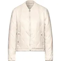 Street One Steppjacke ohne Kapuze aus elastischem Materialmix