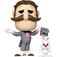 Funko POP! FK80017 - Frosty the Snowman POP & Buddy! Vinyl Figur Prof Hinkle w/HP 9 cm - Neu