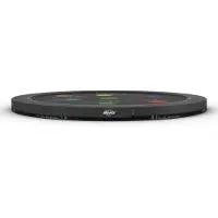 Berg Bodentrampolin Elite InGround 430 Stahlrahmen Grau Levels