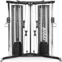 Dione Cable Crossover 2x 50KG - - Kraftstation - Multi-Kabelzug - Fitness Training Center - Homegym
