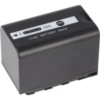 AccuCell VW-VBD58 Akku für Panasonic HC-X1000 mit Akkustandanzeige VW-VBD58