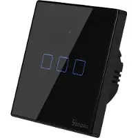 Sonoff Touch-Lichtschalter 3-fach, WLAN, EU, T3EU3C-TX, 1 Stk.