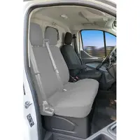 KWP Sitzbezüge für Ford Transit für Einzelsitz vorne aus Polyester ab BJ 05/2014 - heute, 10531