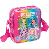 Safta RAINBOW HIGH SHINE Kleine Umhängetasche für Kinder, ideal für Kinder von 5