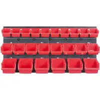Prosperplast Aufhängesystem Kistenberg ORDERLINE 24 Boxen