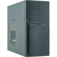 Chieftec HO-12B, Tower, PC, Schwarz, micro ATX, SECC, 14 cm