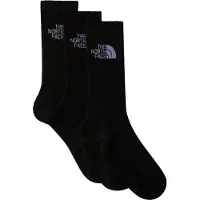 The North Face Multi Sport Cush Crew Sock 3P Tnf Black Tnf Black Xs