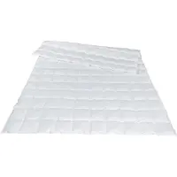 Traumina Bettdecke Plume Bio Daune extra leichte Sommerdecke Wärmeklasse 1 Größe 200x200 cm