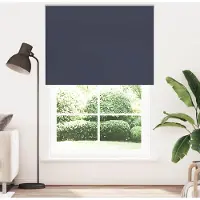 vidaXL Verdunkelungsrollo Marineblau 150x230 cm Stoffbreite 146,6 cm