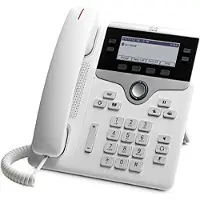 Cisco IP Phone 7841 - VoIP-Telefon - SIP, SRTP - 4 Leitungen - weiß - TAA-konform